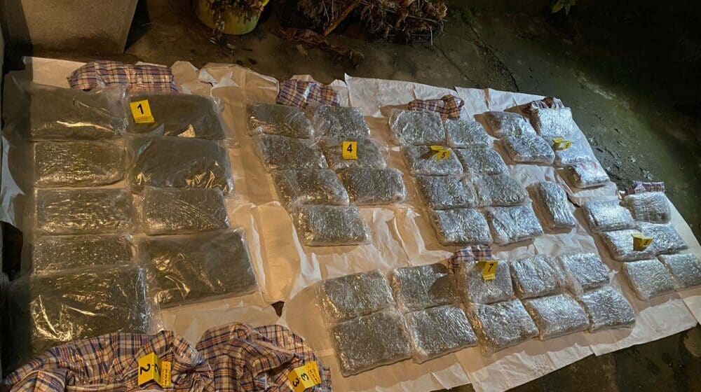 Policija u Nišu zaplenila 80 kilograma marihuane i uhapsila osam ljudi 16