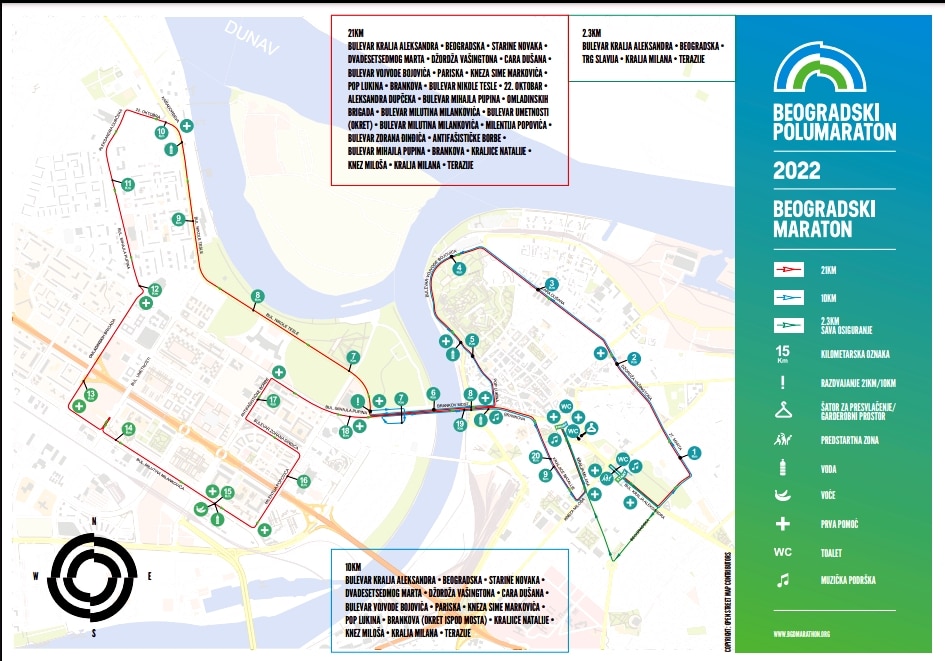 Danas se održava Treći beogradski polumaraton: Pogledajte koje će linije GSP biti izmenjene i koje će ulice biti zatvorene 2