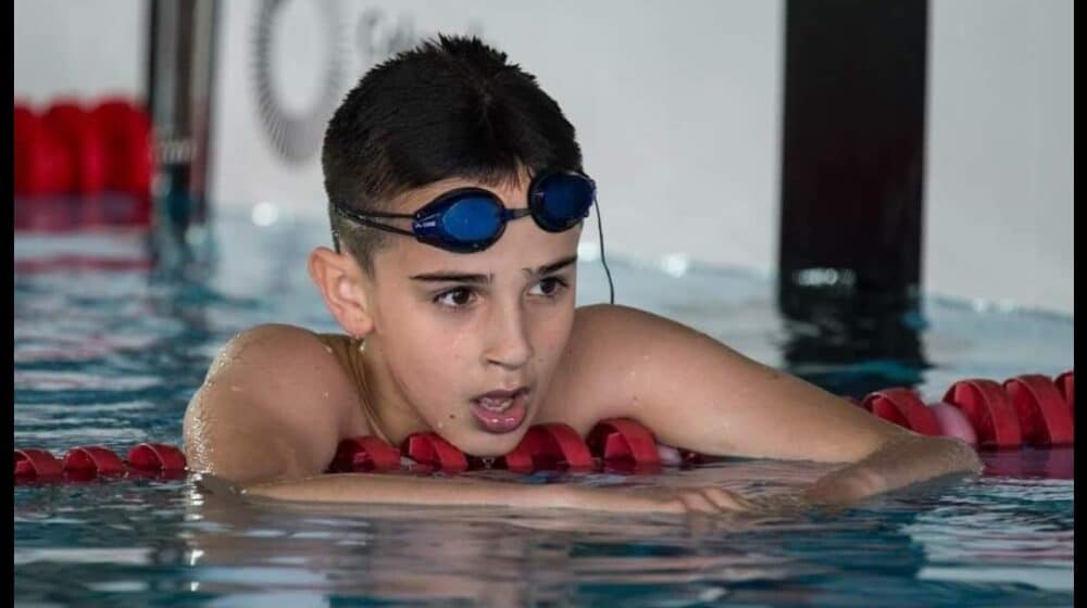 Plivanje u porodici Janković iz Tomaševca je najnormalnija stvar, a najmlađi član Mateja je najperspektivniji plivač "Proletera" 1