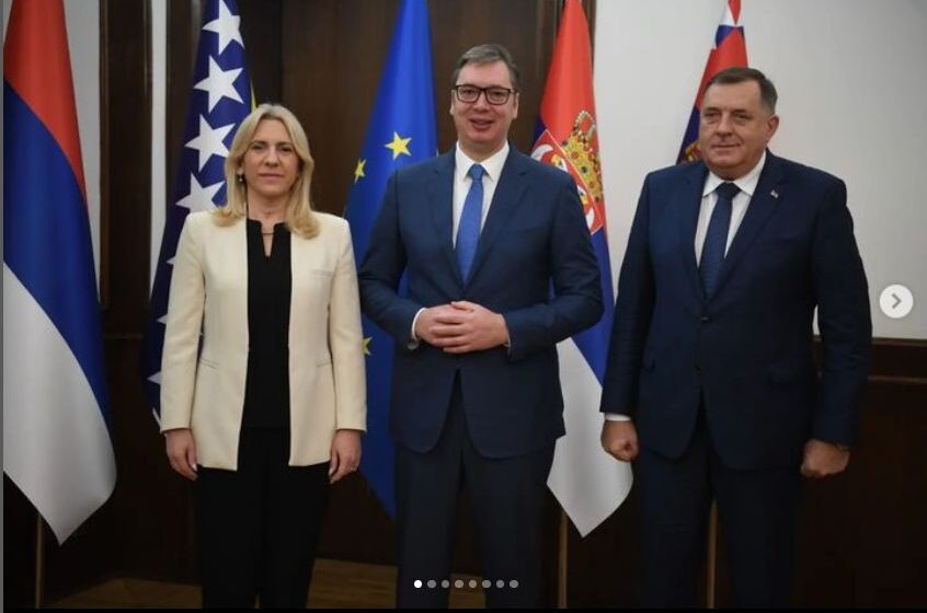 Šta su poruke sa sastanka u Beogradu: Vučić o osloncu, Dodik o tome da ne priznaje čestitku Bajdena 1