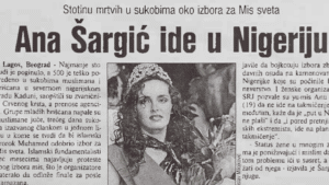 Kako je jedan izbor za Mis sveta odneo 200 života 2