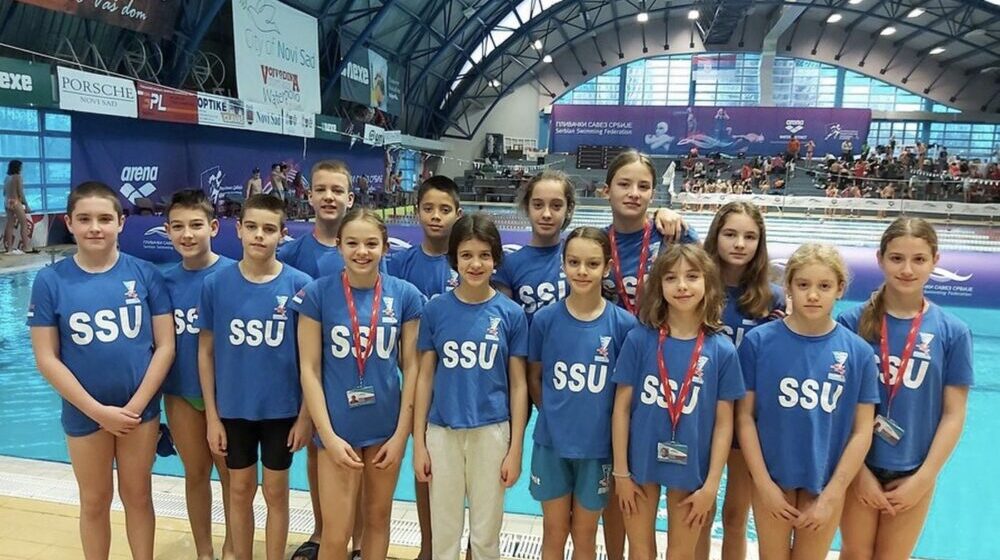 Pioniri plivačkog kluba Spartak osvojili četvrto mesto na Zimskom prvenstvu Srbije 1