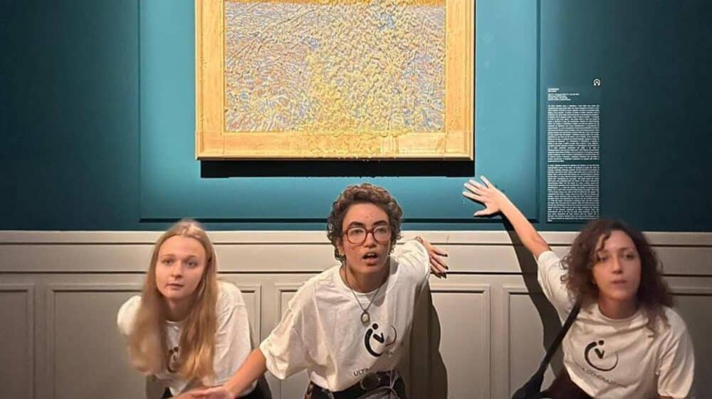 Ekološki aktivisti su posuli supu po još jednoj Van Gogovoj slici 1