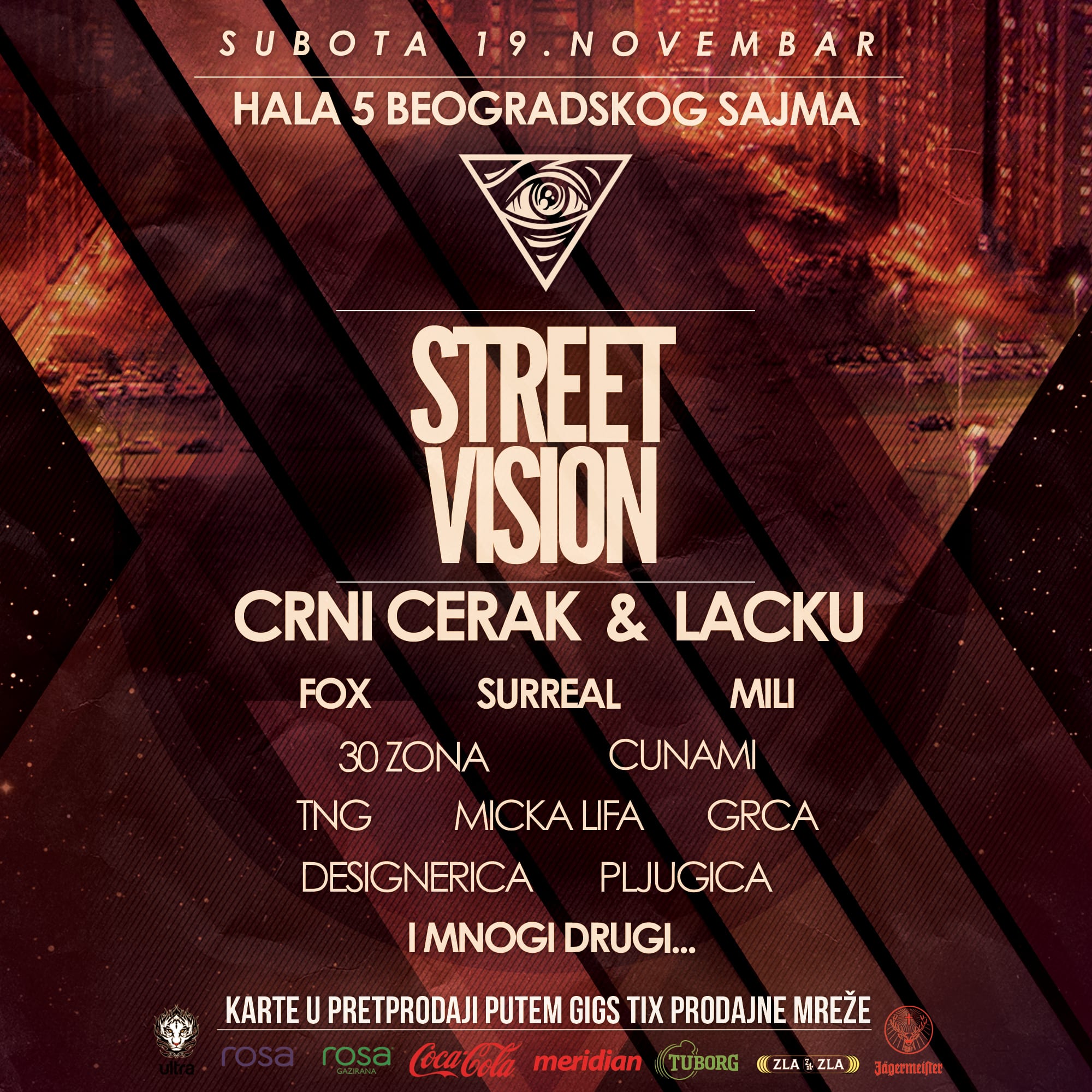 Muzički spektakl „Street Vision“ uz Crni Cerak, Foxa, Surreala, Milija i mnoge druge 3