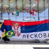 Srbiju večeras sa tribina bodre Leskovčani, zajedno sa prijateljima iz Brazila 6