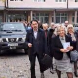 Srpske sudije, tužioci, službenici i policajci mirno napuštaju prištinske institucije 10