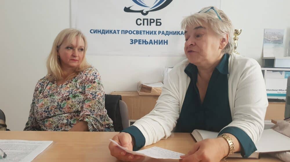 Sindikat u Zrenjaninu traži da se prosvetnim radnicima vrati dostojanstvo 1