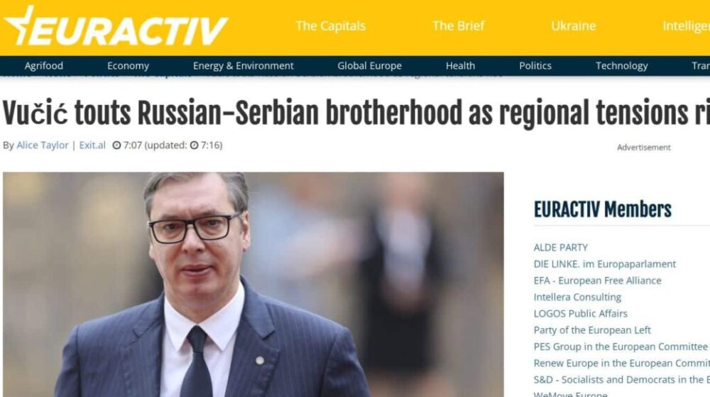 Kako se u Briselu izveštava o Vučićevom susretu sa izaslanikom Kadirova: Bratstvo sa Rusima dok napetost raste 1