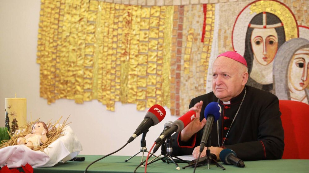 Beogradski nadbiskup Ladislav Nemet predvodio Božićnu misu u Katedrali Uznesenja blažene devce Marije 1