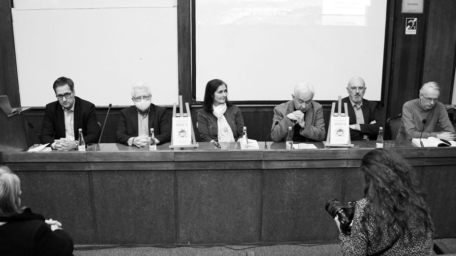 Predstavljena knjiga prof. dr Zorana Radovanovića “Kovid 19 - Pandemija između nauke i politike” 1