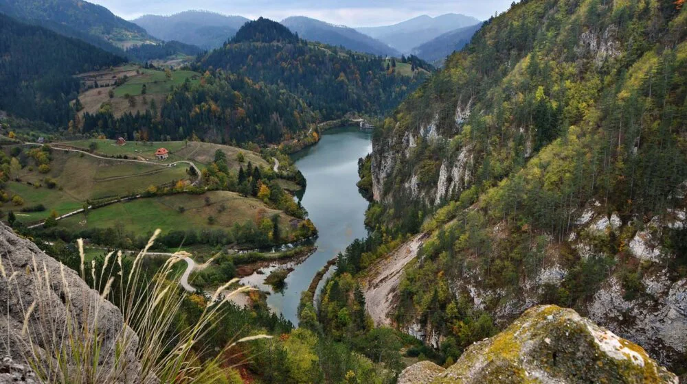 Tara jezero Spajići Nacionalni park Tara foto wikipedia Vladimir Mijailović