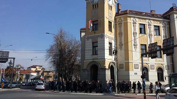 Protest niških advokata zbog pritvaranja beogradskog kolege Čedomira Kokanovića 13
