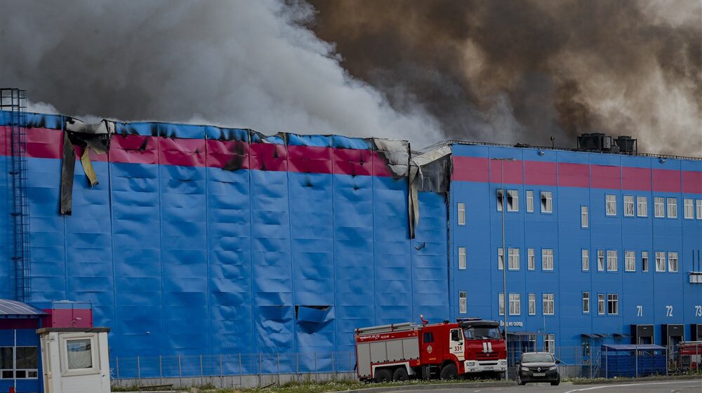 Požar u tržnom centru Balašika u Moskvi zahvatio površinu od 9.000 kvadratnih metara 1