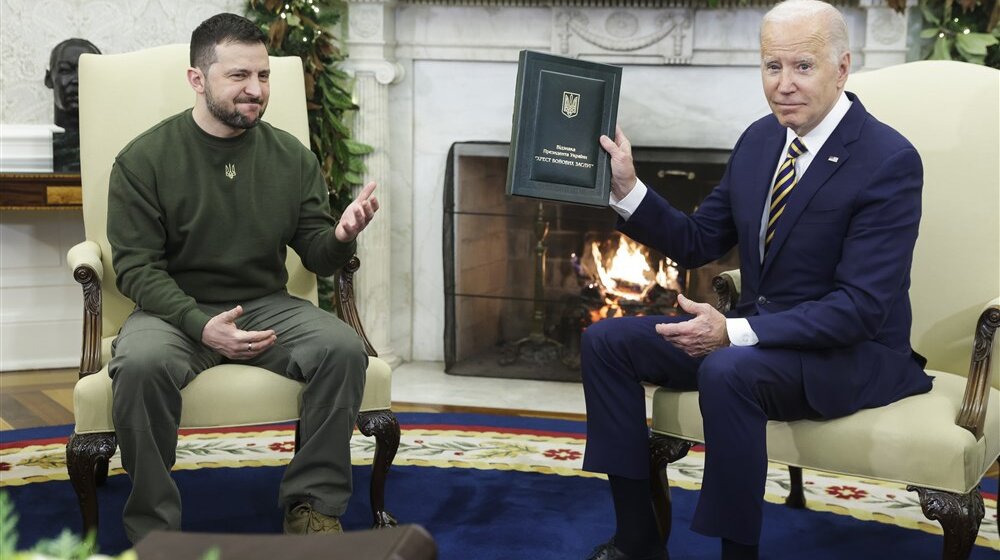 Poseta Zelenskog SAD-u snažna poruka Putinu: Slobodan svet treba da zahvali Ukrajini 1