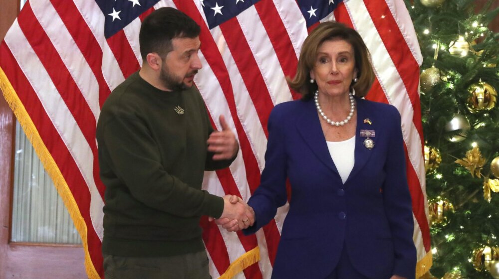 Zelenski se sastao sa Pelosi uoči obraćanja Kongresu 1