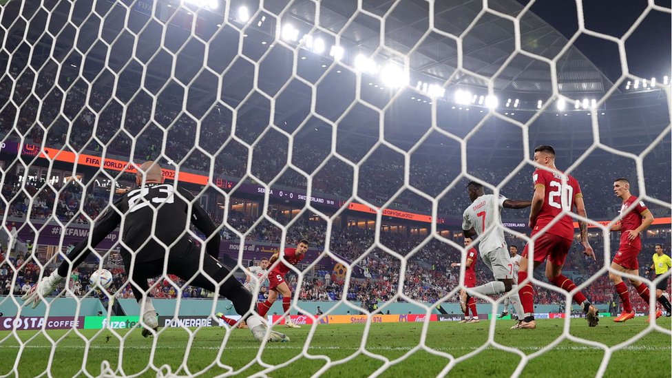 Svetsko prvenstvo u Kataru: Švajcarska povela, Srbija preokrenula, ali posle 45 minuta ipak nerešeno - 2:2 4 Šaćiri gol