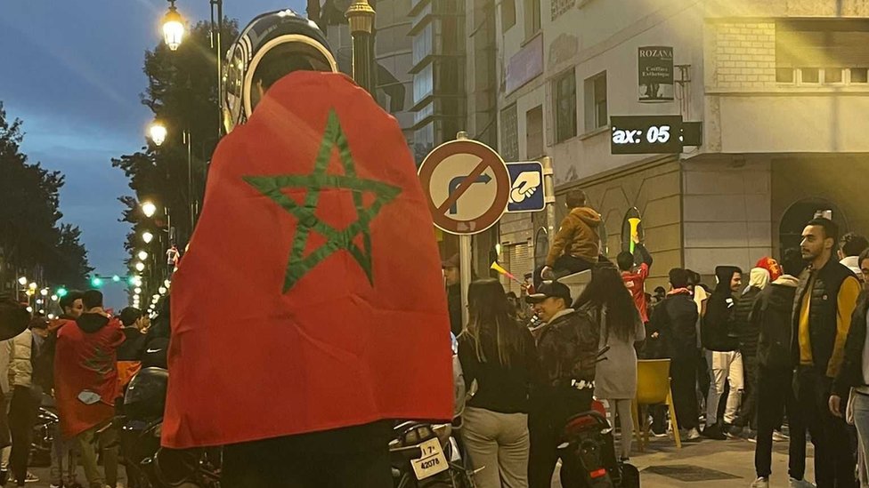 Okupljanje navijača u Rabatu