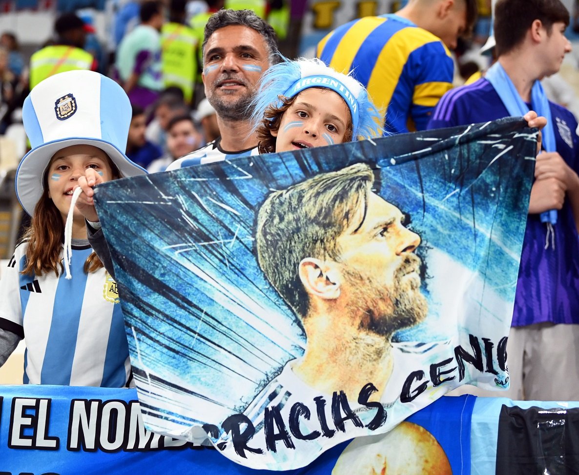 Mlade navijačice Argentine u Kataru