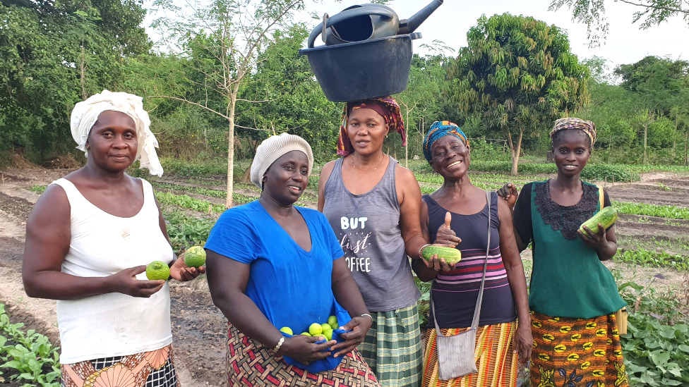Afrika i životna sredina: Senegalac u misiji sadnje pet miliona stabala 2 Female farmers in Casamance, Senegal, holding fruit