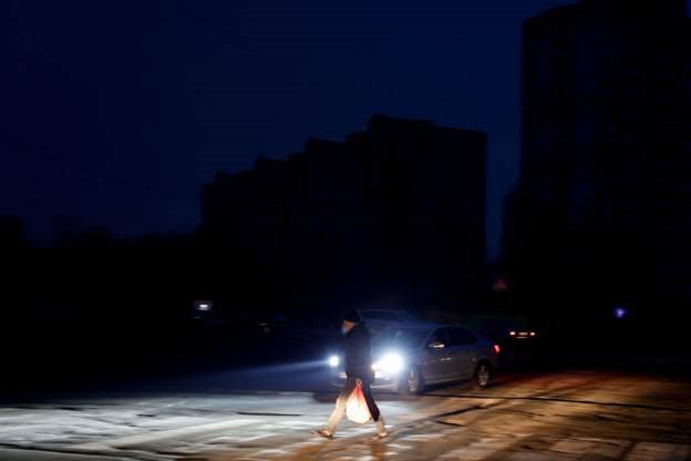 Ulice Kijeva i dalje u mraku