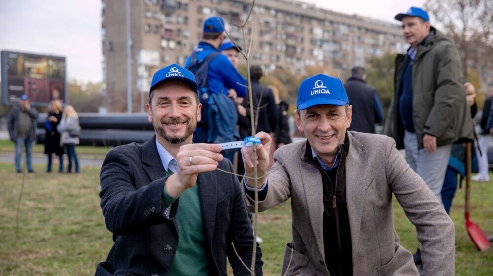 Zaposleni UNIQA osiguranja posadili više od 1700 stabala 1