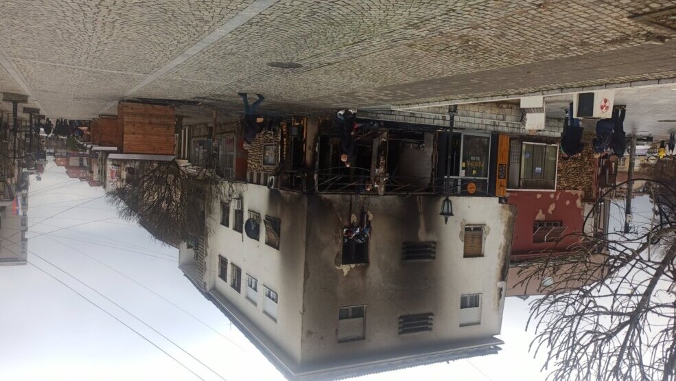 Nema žrtava u požaru u kome je noćas izgoreo kafić u centru Vranja 2