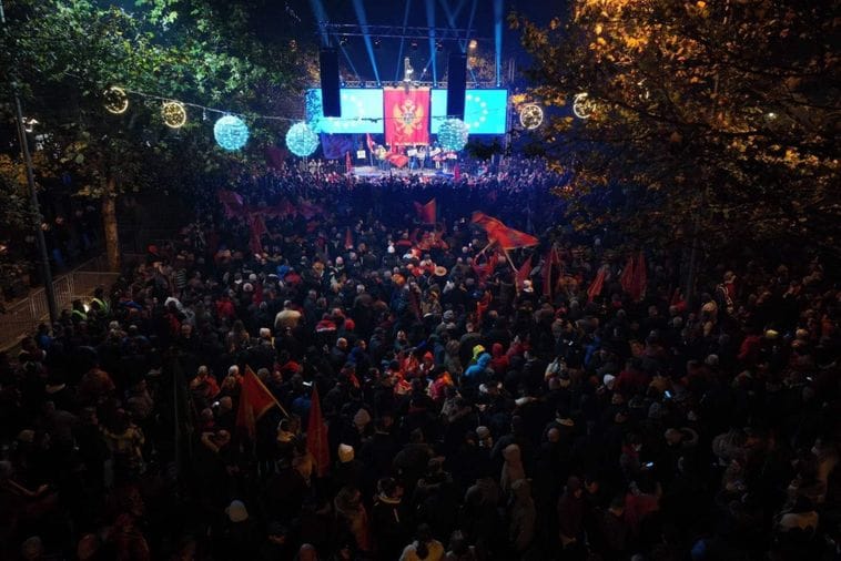 (VIDEO)"Beogradskom čizmom zgažen crnogorski Ustav” : Četvrti protest pokreta "Ima nas" u Podgorici 2