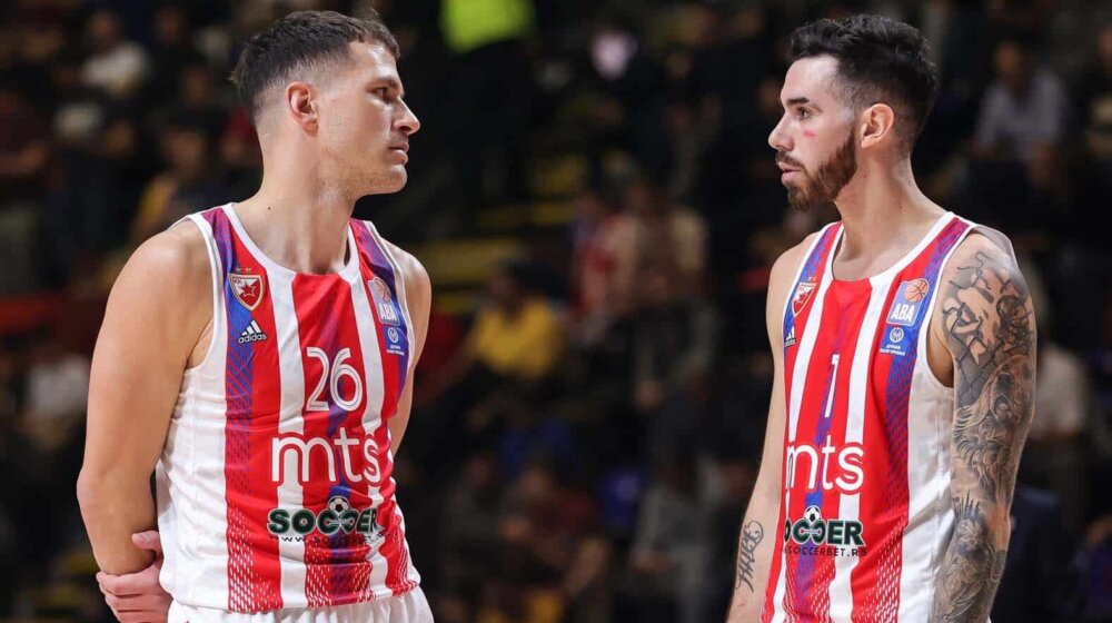 Nemanja Nedović (L) and Luca Vildoza