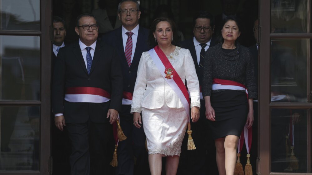 Nova predsednica Perua imenovala vladu 1