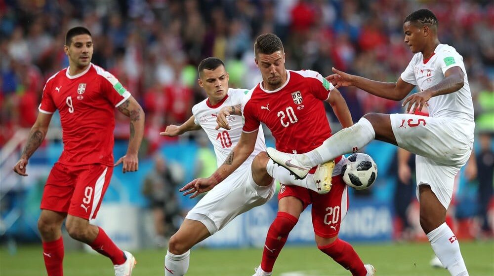 Šest na osam: Koliko je reprezentativaca Srbije i Švajcarske igralo meč na Mundijalu u Rusiji? 1