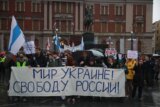 Završen protest Ruskog demokratskog društva, policija nije dala da priđu ambasadi Rusije (FOTO) 7