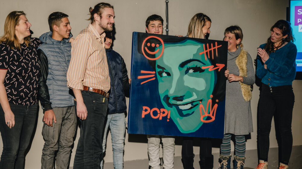 Pobednici prvog ciklusa Pop Culture Challenge: Organizacija Art Aparat 30.000 evra 1