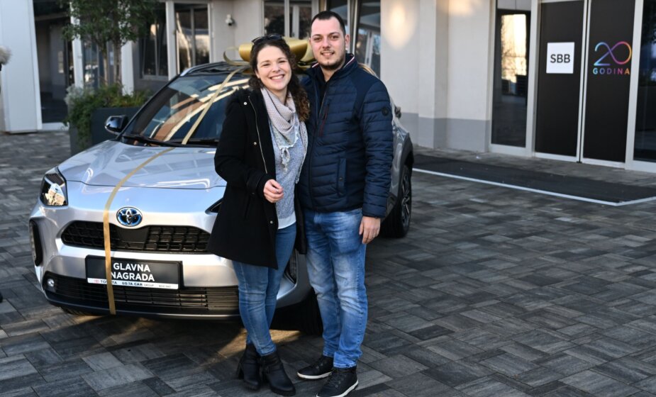 Uručena glavna nagrada drugog kola Velike SBB nagradne igre 1