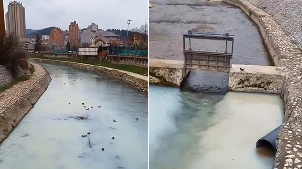 Libergraf: Ako nadležni ne kazne zagađivače reke Đetinje, uslediće protest Užičana 1 Reka Đetinja bela Foto Privatna arhiva