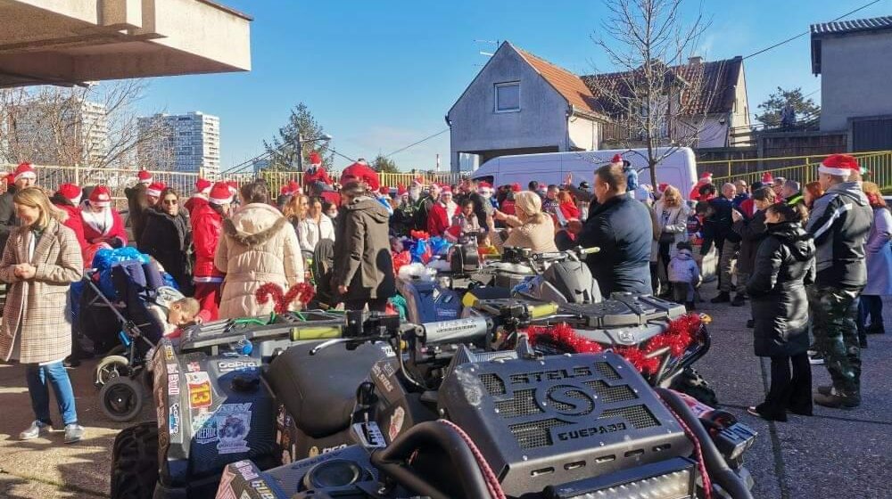 U Beogradu održan treći po redu Humanitarni novogodišnji ATV defile 1