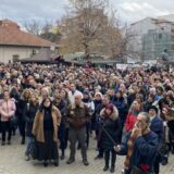 “Ugroženi su nam život i zdravlje": Protest prosvetnih radnika u Kragujevcu 15
