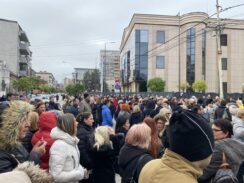 “Ugroženi su nam život i zdravlje": Protest prosvetnih radnika u Kragujevcu 6