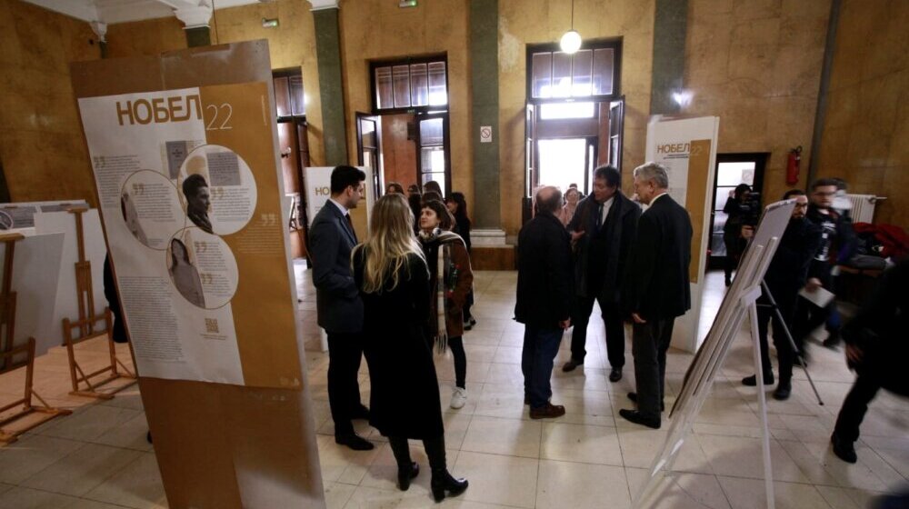 Otvorena izložba "Nobel22" na Filološkom fakultetu 1