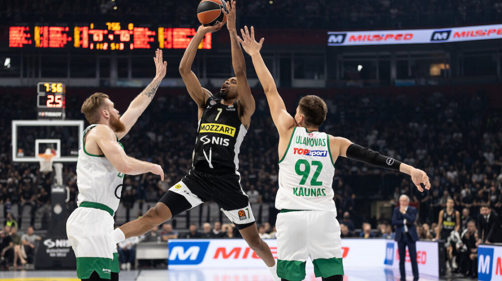 Umiveni Žalgiris na zahuktali Partizan 1