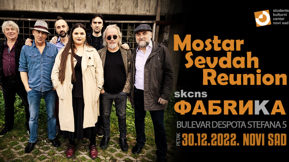 Pioniri sevdaha Mostar Sevdah Reunion nastupaju u Novom Sadu 1