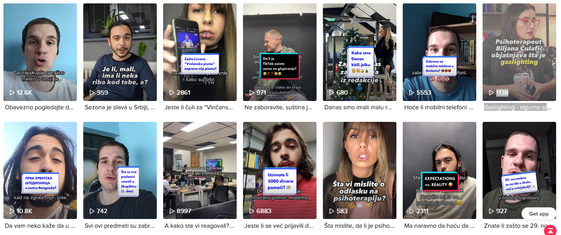 Danas.rs pokrenuo zvaničan nalog na TikToku 2 Danas.rs pokrenuo zvaničan nalog na TikToku 2