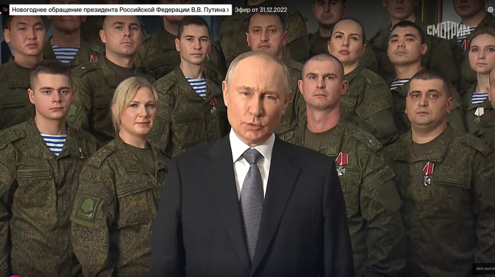 Putin čestitao Rusima Novu godinu: Zapad je koristio Ukrajinu za cepanje Rusije 1