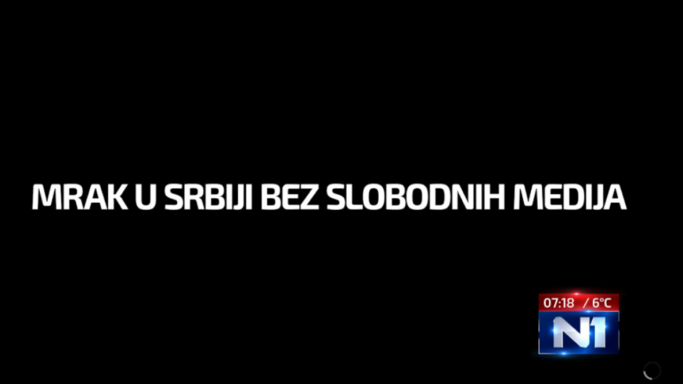 "Nama je medijski mrak svaki dan": Kako Vranjanci komentarišu odluku TV N1 i Nova S da prekinu emitovanje programa na 24 sata 2