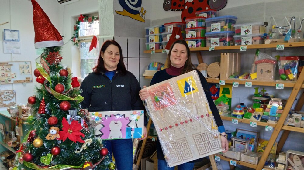 Sestre Silvija Šandor i Julija Sabo Rac iz Subotice prave ekološke igračke za mališane 1