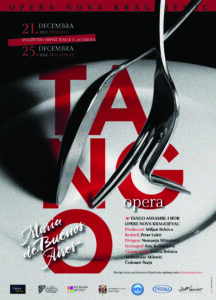 Premijera Pjacoline tango-operite "Maria de Buenos Aires" u Kragujevcu 2