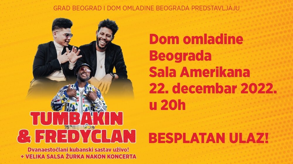 Besplatan koncert jednog od najvatrenijih mladih kubanskih orkestara 1