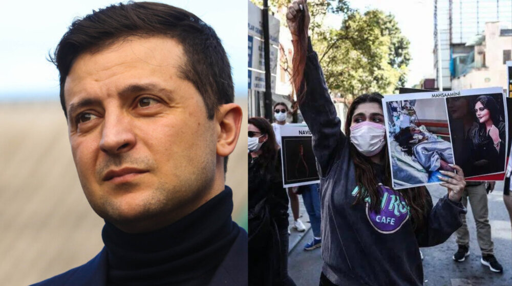 Volodimir Zelenski ličnost godine, a Žene Irana heroji 2022. po izboru magazina Tajm 1