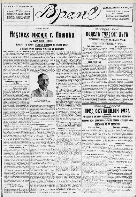 Nikola Pašić hoće da vrati mandat, demokrate se dele u frakcije: Nemogućnost koalicije - odlaže donošenje zakona 2 Nikola Pašić hoće da vrati mandat, demokrate se dele u frakcije: Nemogućnost koalicije - odlaže donošenje zakona 2