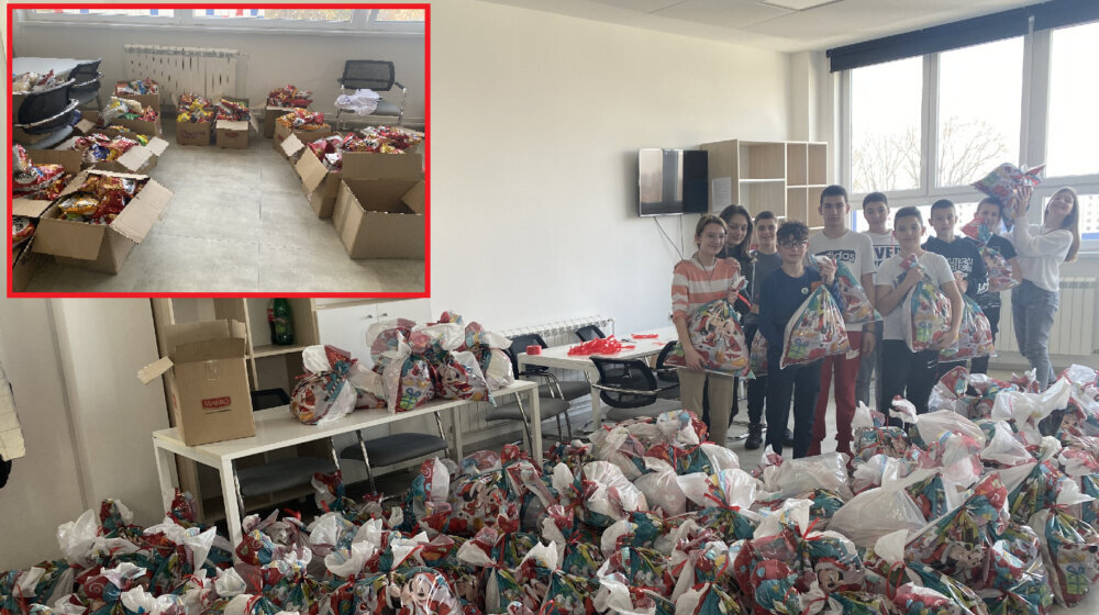 „Slatkiš na dar“: Humanitarna akcija učenika mitrovačkih škola 1