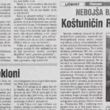 Ne „skida“ se sa TV ekrana, rečnik mu je sve „otrovniji": Kako je Danas pre 20 godina pisao o Nebojši Bakarecu? 1